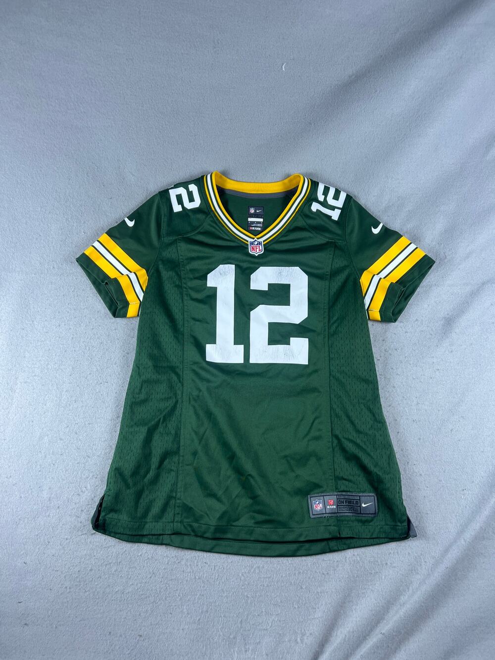 Green Bay Packers Jersey Womens M Aaron Rodgers #12 NFL Football Gameday Sports